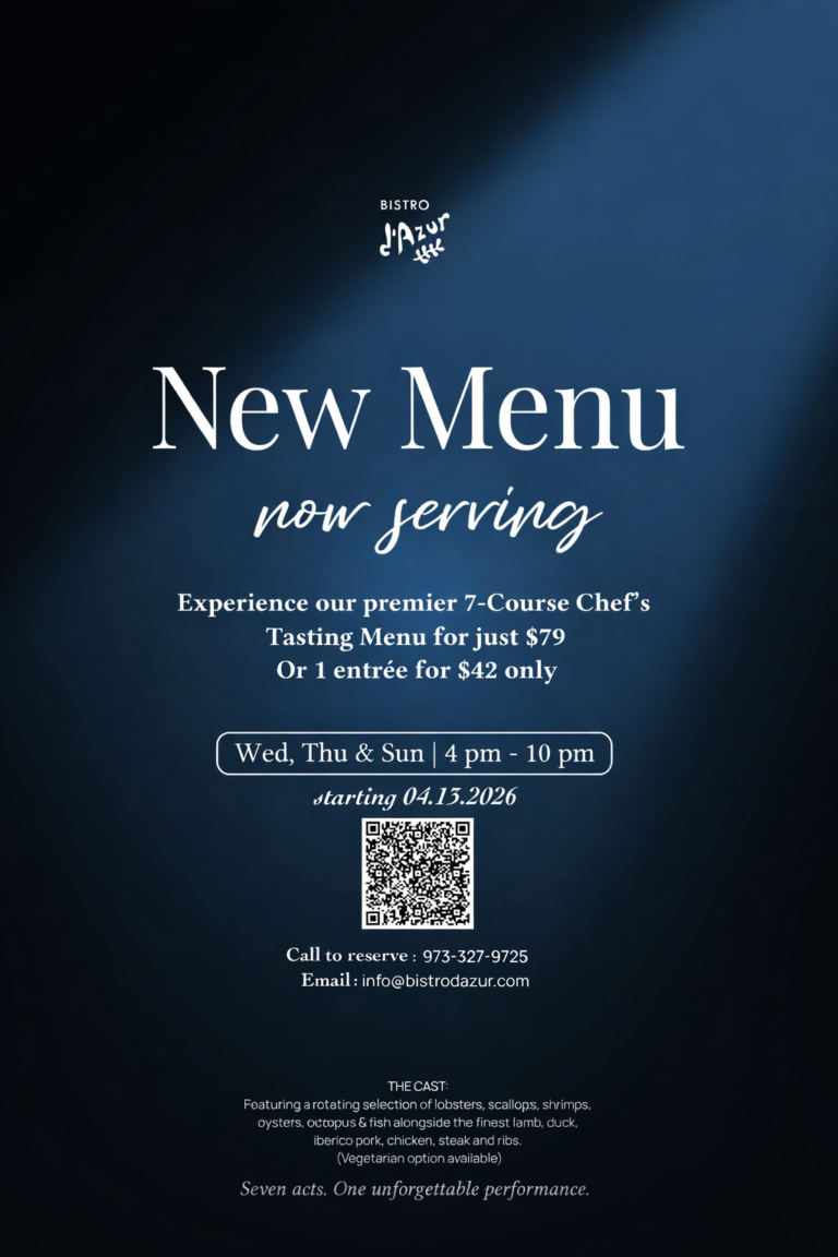 Seven Course Tasting - Bistro d'Azur