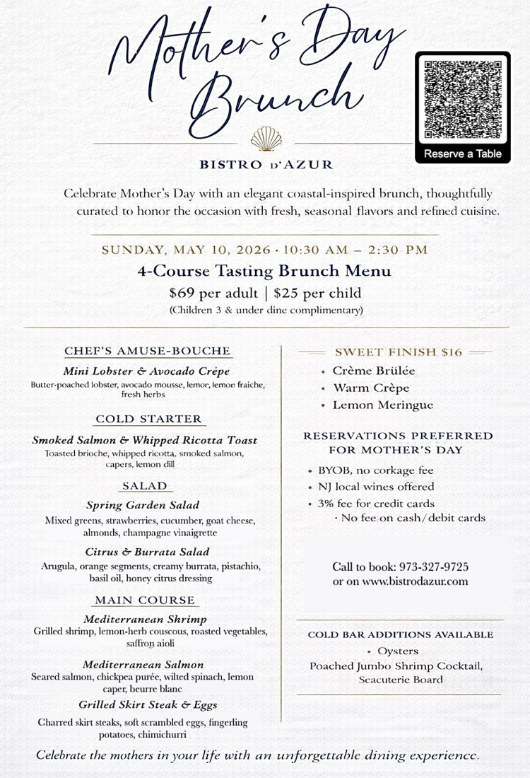 MOTHERS DAY BRUNCH - SHARP
