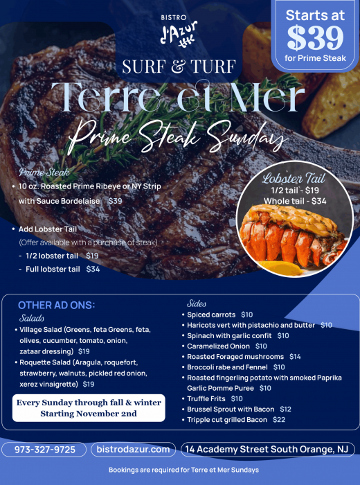 Terre et Mer surf turf